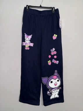 Women’s Hello Kitty Kuromi Navy Blue Sweatpants Medium BNWT